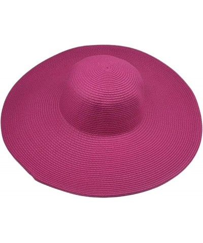 Beach Hats for Women, Wide Brim Sun Hat for Women UPF 50+, Sun Hat Gifts Birthday Easter Purple $6.93 Sun Hats