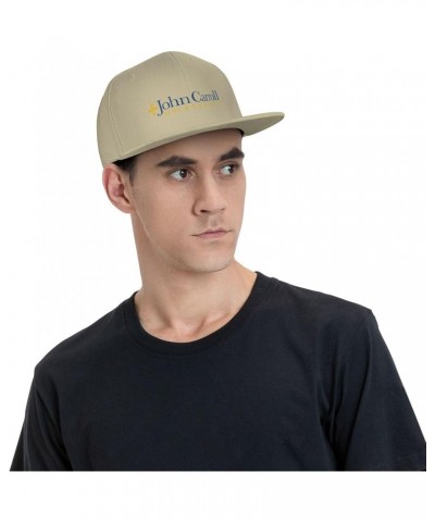 John Carroll University Logo Hats for Men Flat Bill Fitted Caps Baseball Trucker Dad Hat Natural $8.39 Baseball Caps