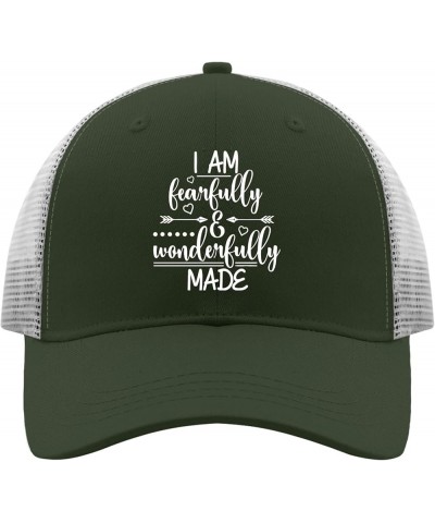 Snapback Hat World Down Syndromee Day Black Snapback Hats for Men Trucker Hat Funny Vintage Trucker Caps Army Green 2 $9.90 B...