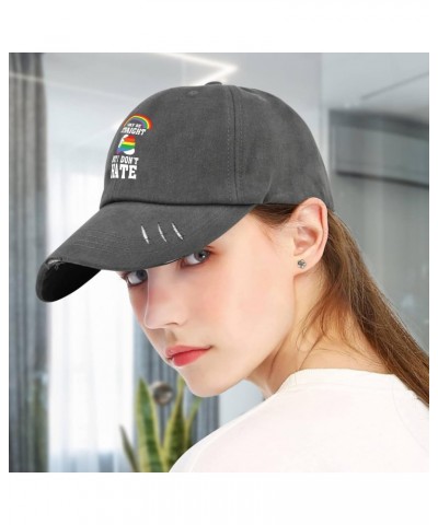 I'm Straight But I Dont Hate Sun Hat Fish Hat Dark Grey Men's Hats & Caps Gifts for Daughter Outdoor Hats $10.90 Sun Hats