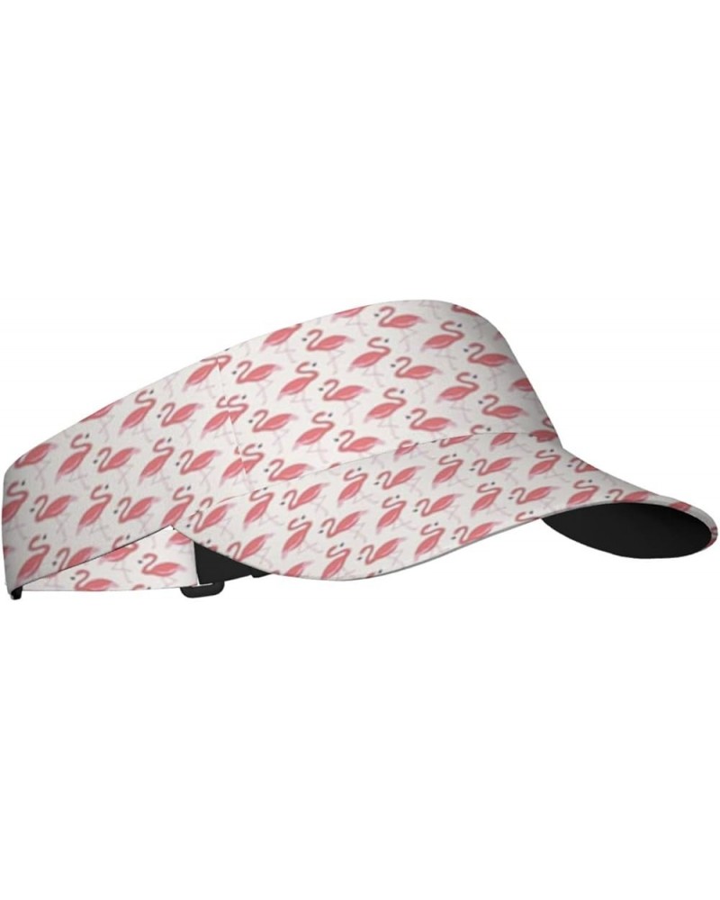 2024 Sun Sports Visor Men Women,Adjustable Empty Top Hat Pink White_6 $19.25 Visors