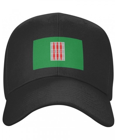 Flag of Umbria Baseball Cap for Men Women Hat Adjustable Truck Driver Baseball Caps Dad Hats Black $12.19 Baseball Caps