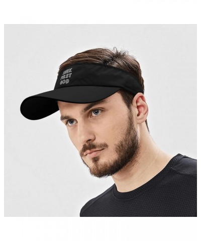 Seek First God Caps Visor Hats for Women Sun Visor Trendy Visor Sun Hat Allblack $10.58 Sun Hats