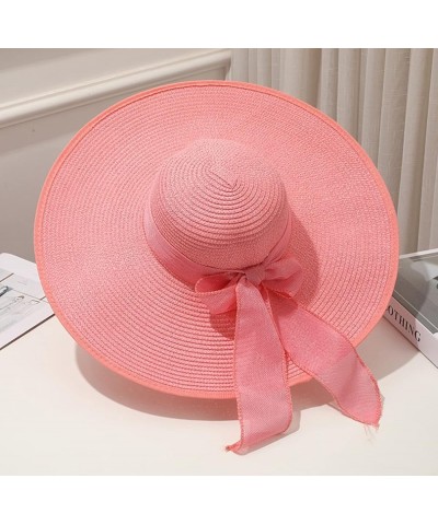 Women Sun Hats Cap Wide Women's Hat Sun Beach Hat Fisherman Sun Breathable Baseball Caps Denim Women Hats Pink $30.24 Sun Hats