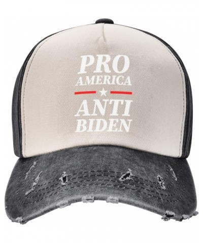 Pro America Anti Biden Upgrade Your Style with Funny Adjustable Cotton Baseball Caps for Men and Women $18.12 Baseball Caps