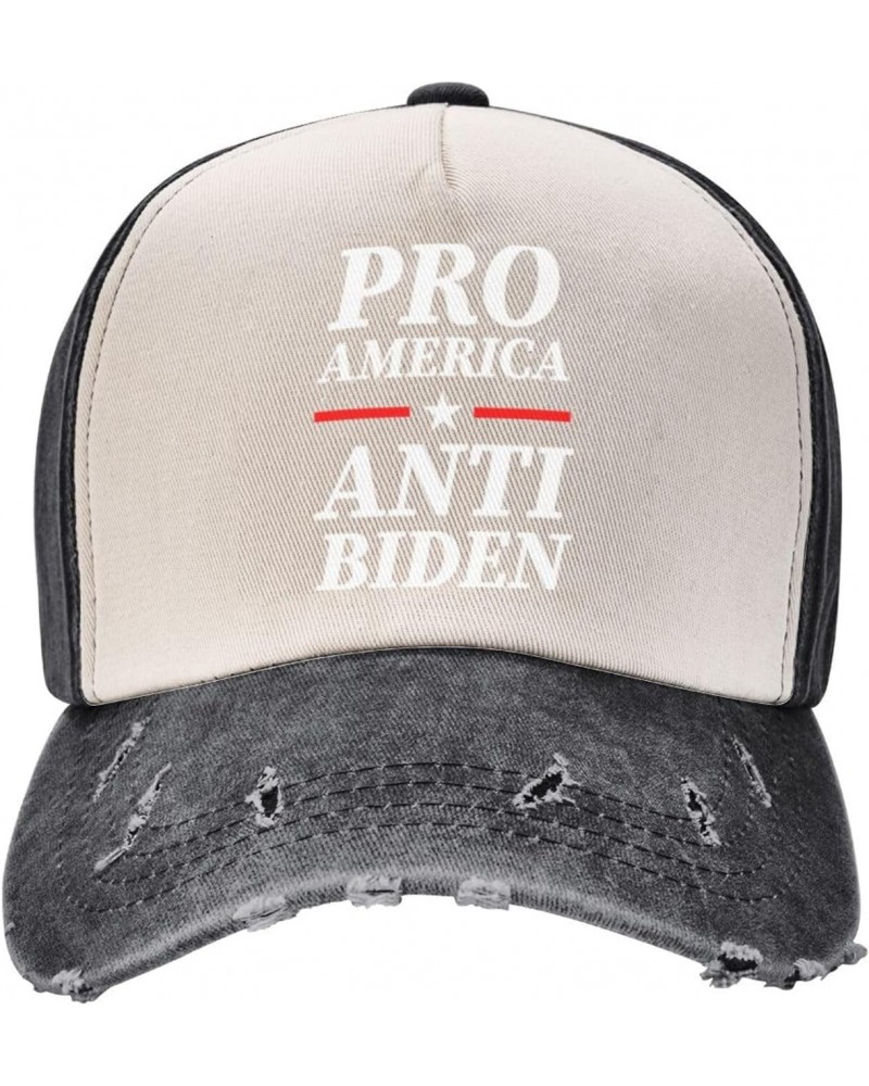 Pro America Anti Biden Upgrade Your Style with Funny Adjustable Cotton Baseball Caps for Men and Women $18.12 Baseball Caps