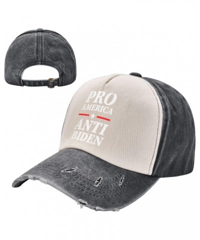 Pro America Anti Biden Upgrade Your Style with Funny Adjustable Cotton Baseball Caps for Men and Women $18.12 Baseball Caps