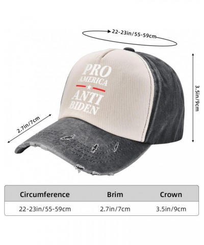 Pro America Anti Biden Upgrade Your Style with Funny Adjustable Cotton Baseball Caps for Men and Women $18.12 Baseball Caps