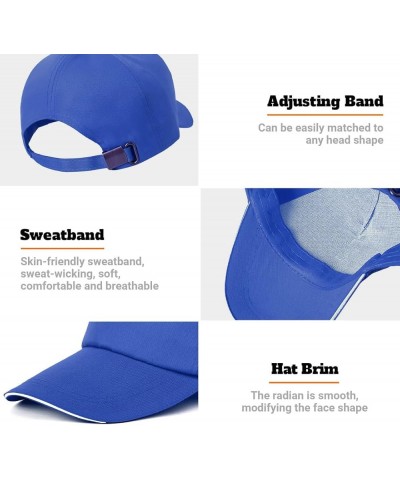 10 Pack Customize Baseball Cap with Your Own Text Name Personalized Adjustable Trucker Hat for Men&Women Blue $36.79 Baseball...