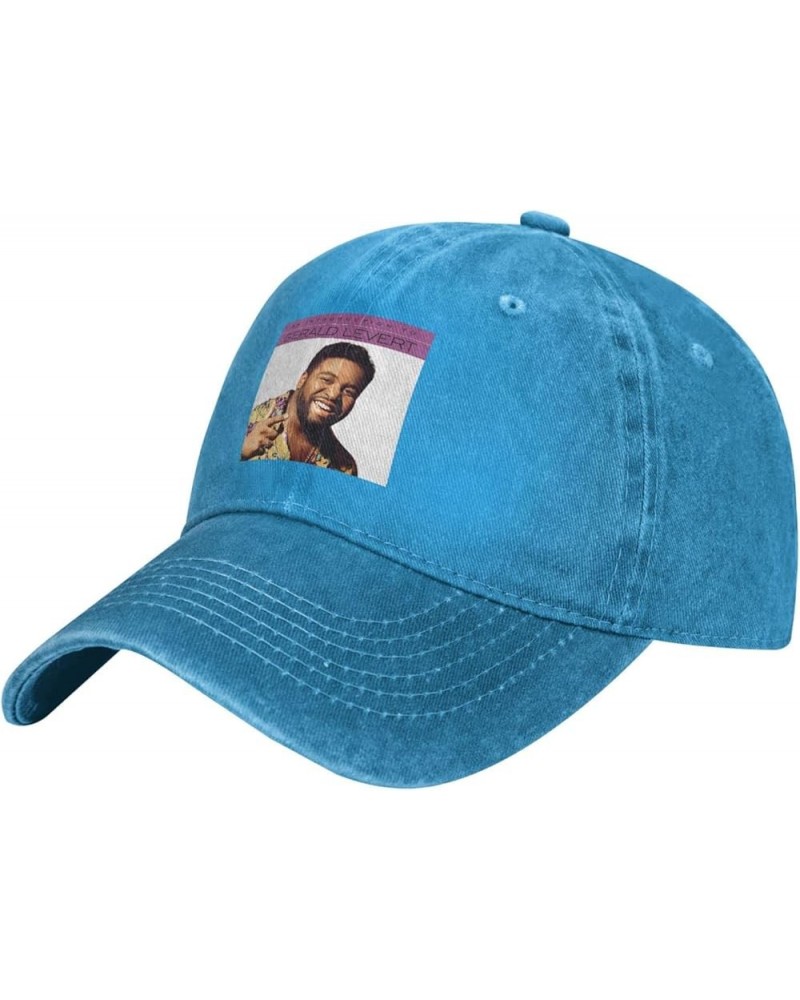 Gerald Levert an Introduction to Baseball Cap for Men Women Classic Vintage Denim Running Sports Trucker Hat Black Blue $11.5...