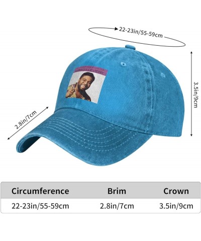 Gerald Levert an Introduction to Baseball Cap for Men Women Classic Vintage Denim Running Sports Trucker Hat Black Blue $11.5...