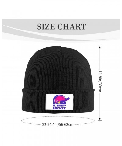 Limp Music Bizkit Beanie Hats Men's Winter Knit Hat Stylish Knitted Caps Soft Winter Warm Ski Hat for Mens and Womens Headgea...