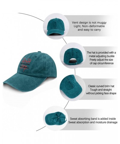 Introverted But Willing to Discuss True Crime Cap Running Cap Pigment Black Hat for Men Gifts for Her Cyan Blue $10.43 Sun Hats