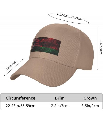 Adjustable Smoke Style Flag of Belarus Baseball Cap Women Men Hat Truck Driver Baseball Caps Sun Hats Natural $11.74 Baseball...