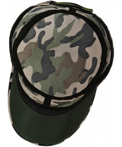 Vintage Camouflage Army Military Hats Flat Top Baseball Caps for Men Outdoor Sports Military Hats Cadet Sunscreen Hats C2 $12...