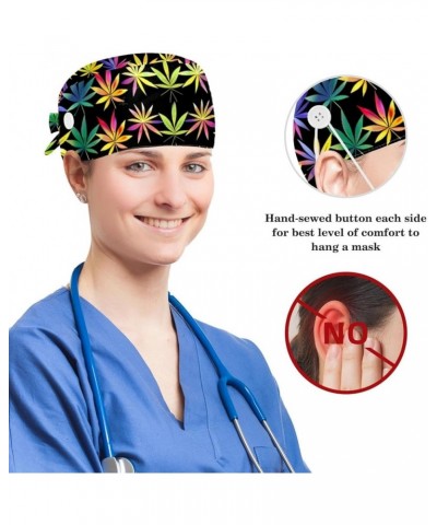 Scrub Caps Women,Scrub Hats Suitable for Women H475z0vjka $8.65 Skullies & Beanies