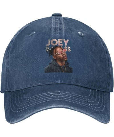 Joey Music Badass Hat Cap Adult Casual Hat Casquette Classical Washable Denim Baseball Cap Truck Hat Black Navy Blue $11.29 B...