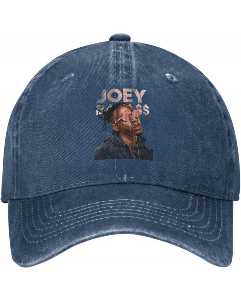 Joey Music Badass Hat Cap Adult Casual Hat Casquette Classical Washable Denim Baseball Cap Truck Hat Black Navy Blue $11.29 B...