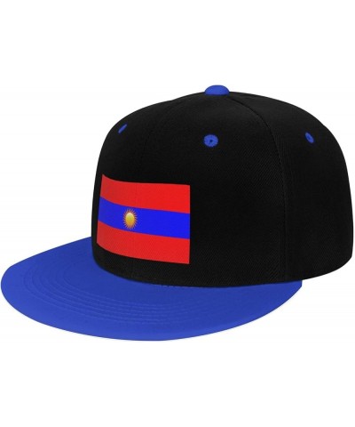 Flag of Somali Labour Party Snapback Hat for Men Women Baseball Cap Trucker Flat Bill Hats Dad Caps Blue $11.15 Baseball Caps