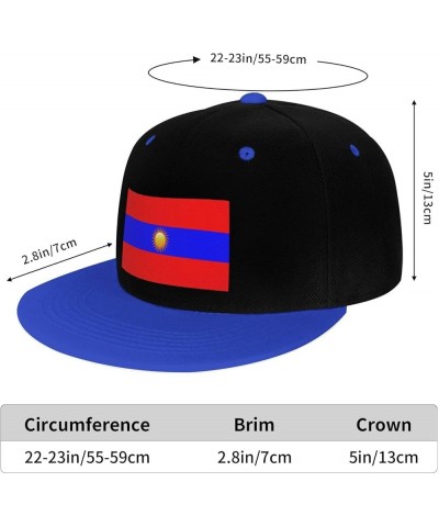 Flag of Somali Labour Party Snapback Hat for Men Women Baseball Cap Trucker Flat Bill Hats Dad Caps Blue $11.15 Baseball Caps