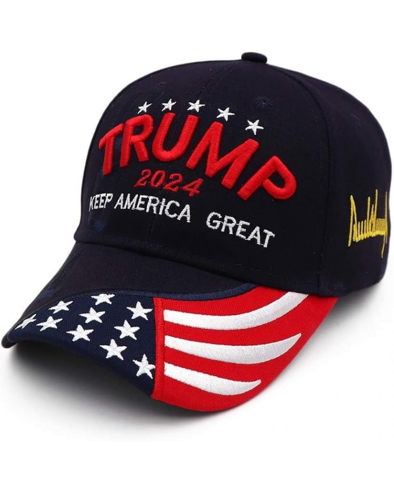 Trump 2024 Hat,Keep America Great,Take America Back Hat with America Flag,MAGA,Save America Again Hat-black01 $7.50 Baseball ...