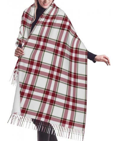 Tartan (5) Cashmere Fringe Scarf Autumn And Winter Scarves The Most Soft Classic 10 $13.99 Scarves