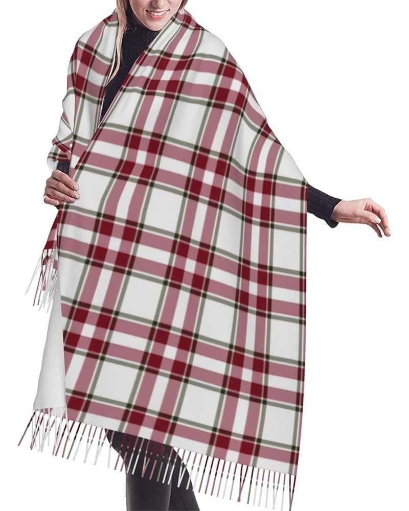 Tartan (5) Cashmere Fringe Scarf Autumn And Winter Scarves The Most Soft Classic 10 $13.99 Scarves