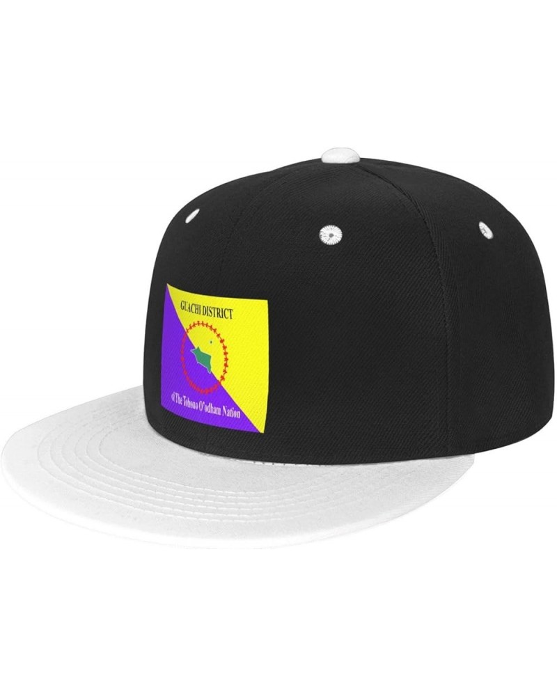 Flag of The Gu Achi District, Tohono O'Odham Nation Baseball Cap for Men Women Snapback Hat Trucker Flat Bill Caps Sun Hats W...