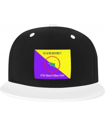 Flag of The Gu Achi District, Tohono O'Odham Nation Baseball Cap for Men Women Snapback Hat Trucker Flat Bill Caps Sun Hats W...