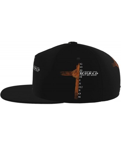 Jesus is King Baseball Cap Hip-hop Hat Jesus Cross Christian Loved World $17.99 Baseball Caps