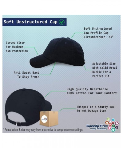 Soft Baseball Cap Golf Ball on Green Olympics Sports Event Dad Hats for Men & Women Navy $17.10 Baseball Caps