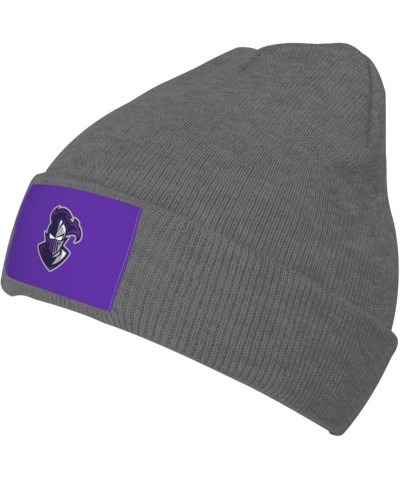 College A of The Holy Cross Logo Classic Warm Winter Knit Cap Fleece Lined Beanie Hat Deep Heather $11.67 Skullies & Beanies