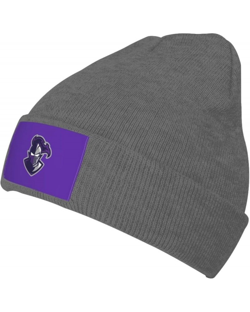 College A of The Holy Cross Logo Classic Warm Winter Knit Cap Fleece Lined Beanie Hat Deep Heather $11.67 Skullies & Beanies