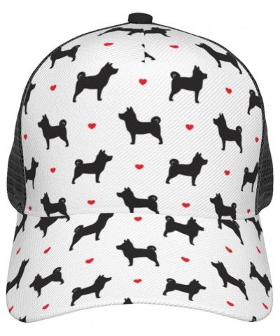 Cute Dog Curved Brim Mesh Baseball Cap Casual Sun Hat All Seasons for Unisex 0cute Dog16 $8.63 Baseball Caps