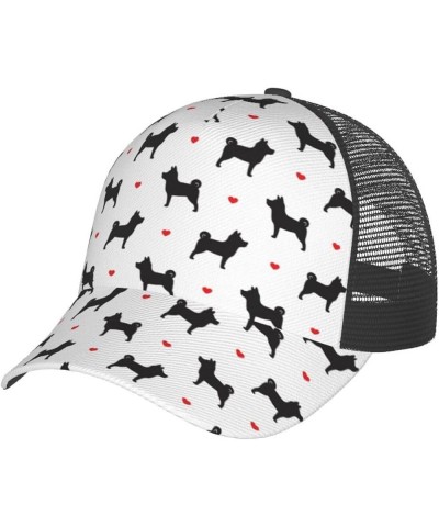 Cute Dog Curved Brim Mesh Baseball Cap Casual Sun Hat All Seasons for Unisex 0cute Dog16 $8.63 Baseball Caps