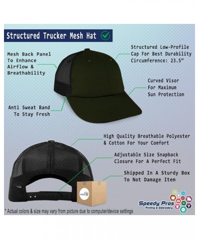 Custom Custom Trucker Hat Baseball Cap Helper Service Cotton Domestic Dad Hats for Men & Women Loden Black Personalized Text ...