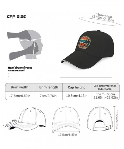 Baseball Caps Good Things Come to Those Who Travel Trucker Hats for Men Graphic Mesh Snapbacks for Gift Black $10.58 Baseball...