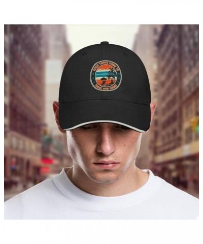 Baseball Caps Good Things Come to Those Who Travel Trucker Hats for Men Graphic Mesh Snapbacks for Gift Black $10.58 Baseball...