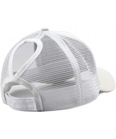 Unisex Baseball Cap Dad Hat Women Men Blank Washed Low Profile Peaked Cap Cotton UPF 50+ Running Golf Cap Hat White 5 $7.19 S...