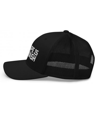 My Cape is in The Wash Super Hero Trucker Cap Hat Adjustable Black $16.88 Baseball Caps