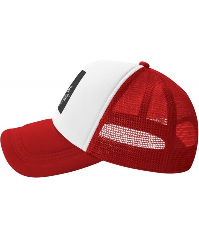 A Dream is a Wish Your Heart Makes Men's Baseball Cap Low Profile Mesh Trucker Cap Adjustable Red $9.22 Baseball Caps