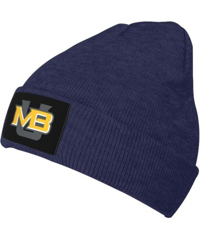 Mary Baldwin University Cold Weather Cuffed Knit Beanie Skully Cap Hat One Size Fit Most Navy Blue $12.53 Skullies & Beanies