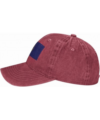 Flag of Kentucky Retro Baseball Cap for Women Men Baseball Hat Golf Dad Hats Red $10.70 Baseball Caps