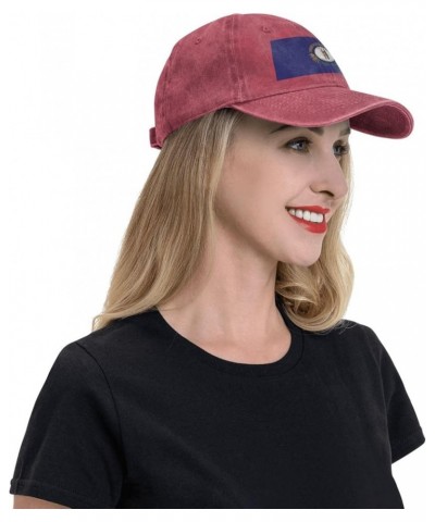 Flag of Kentucky Retro Baseball Cap for Women Men Baseball Hat Golf Dad Hats Red $10.70 Baseball Caps