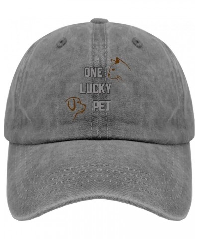 Baseball Hats for Women St Patricks Day Baseball Caps for Men's Retro Caps Quick Dry Cute and luckyy Sun Hat Pigment Gray $8....