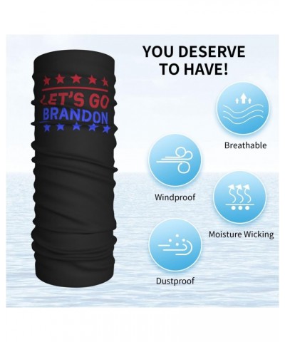 Let'S Go Brandon Neck Gaiter Face Cover Scarf, Breathable Windproof Sun Protection Men Women Balaclava Outdoor Skiing Fishing...