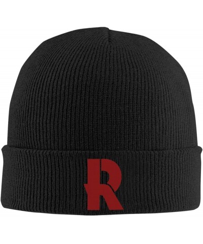 Rose-Hulman Institute of Technology Logo Beanie Hat for Men and Women Winter Warm Hats Knit Slouchy Thick Skull Cap Black $7....