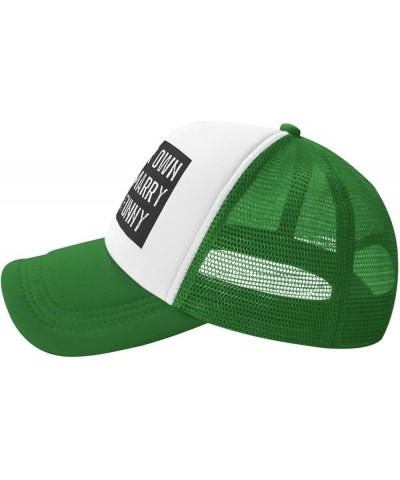 Make Your Own Money and Marry Someone Funny Mesh Hat Men Women Trucker Hat Baseball Cap Dad Gift Green $10.99 Baseball Caps