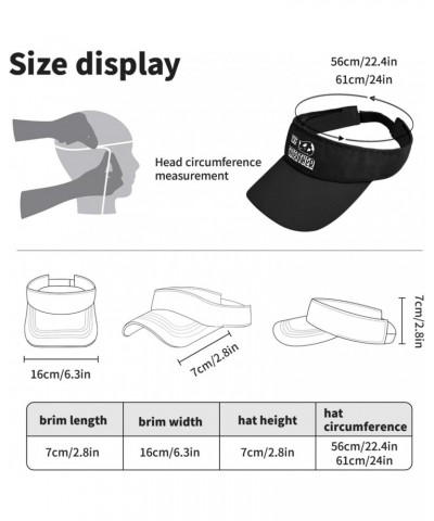 The Cat Father Caps Sun Visor for Teens Golf Cap Funny Visor Hats $11.19 Visors