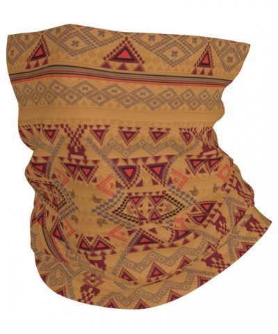 Ethnic Tribal Geometric Aztec Native Indian Vintage Neck Gaiter For Women Men Face Mask Balaclava Bandana Headwear Scarf $11....